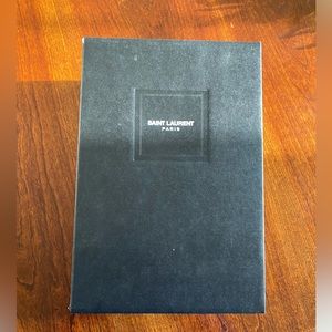 Saint Laurent box only.